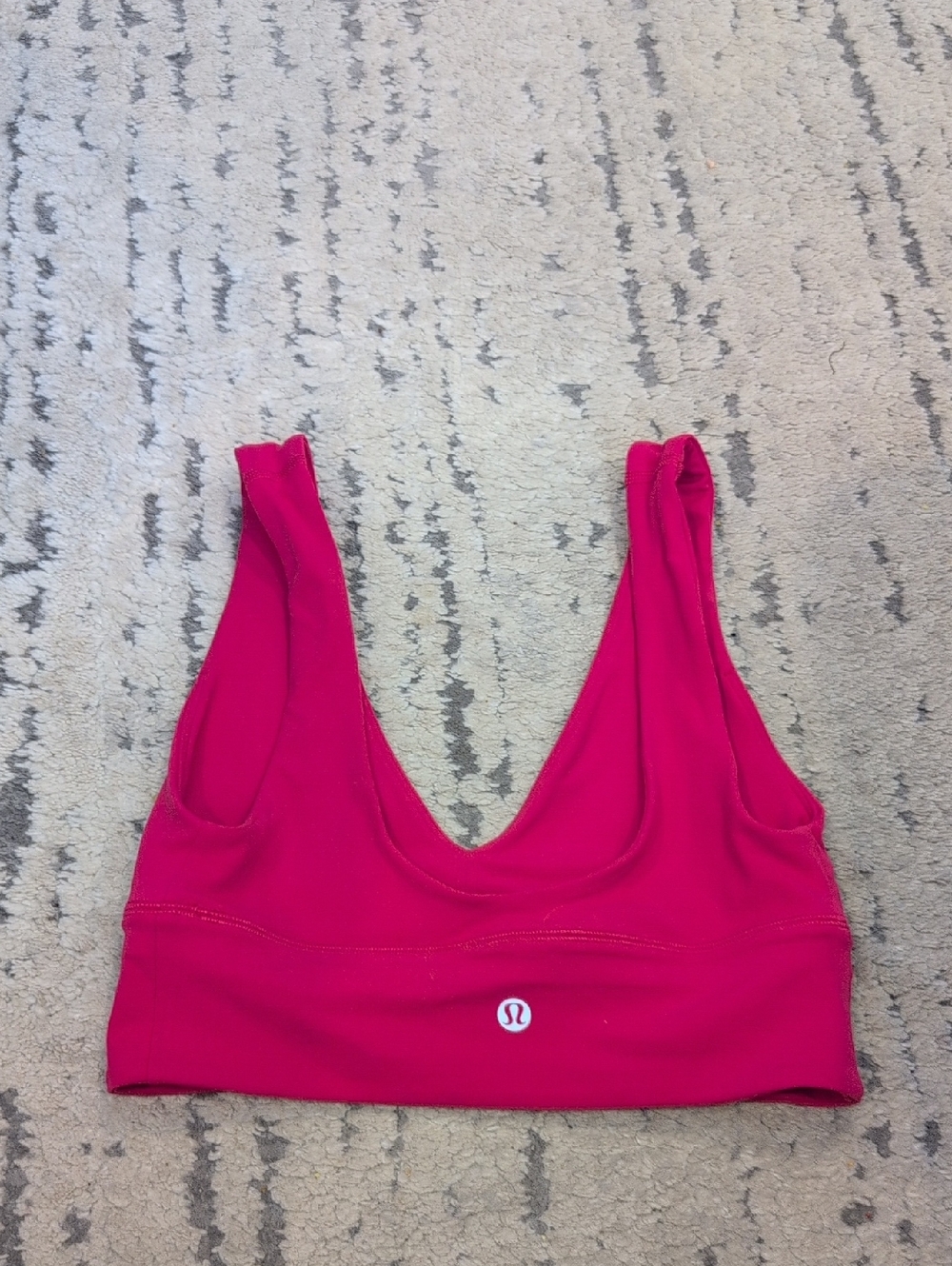 Lululemon Align V-Neck Bra *Light Support, C/D Cup Ripened Raspberry - Picture 6 of 9